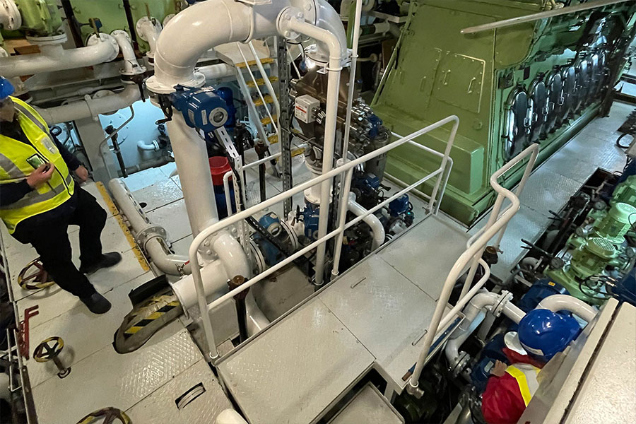 Engine Room to be 3D scanned